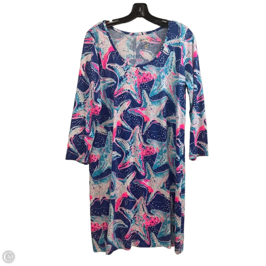 Dress Casual Short By Lilly Pulitzer In Blue, Size: L