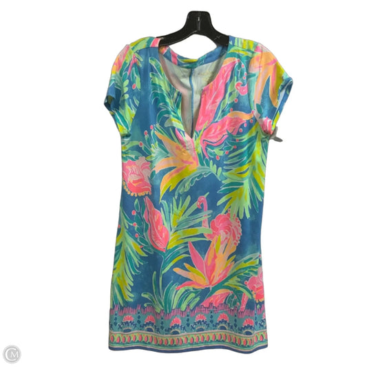 Dress Casual Short By Lilly Pulitzer In Blue, Size: L