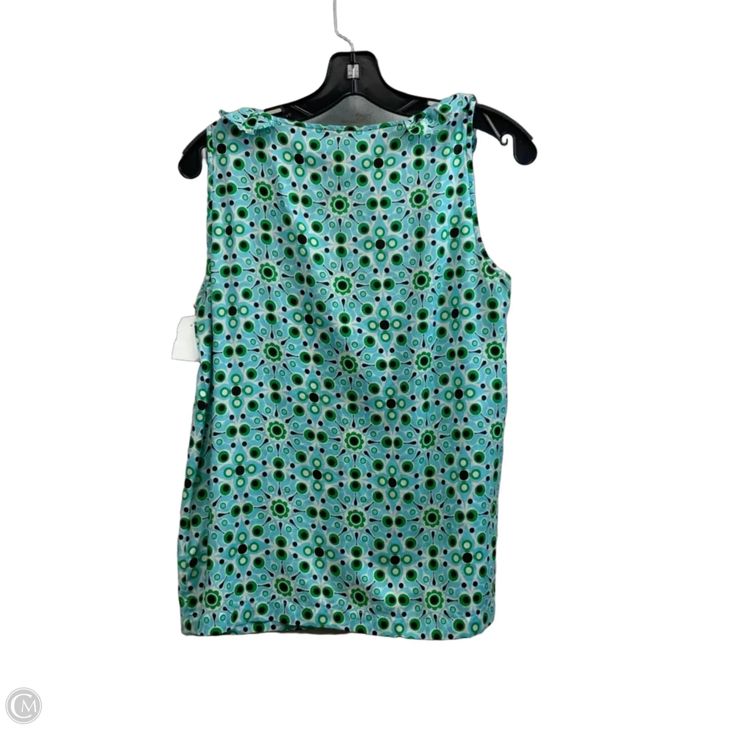 Top Sleeveless Designer By Kate Spade In Blue, Size: M