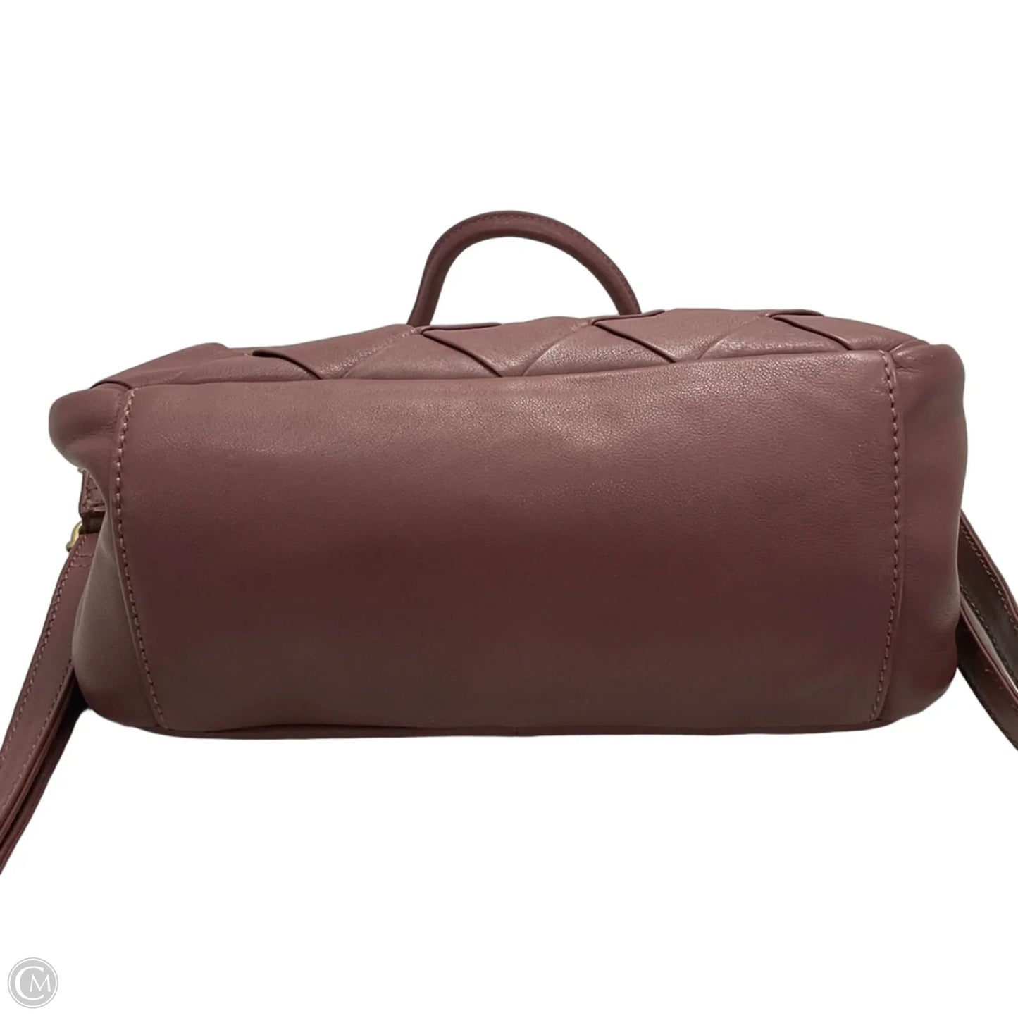 Handbag Leather By Hobo Intl, Size: Medium