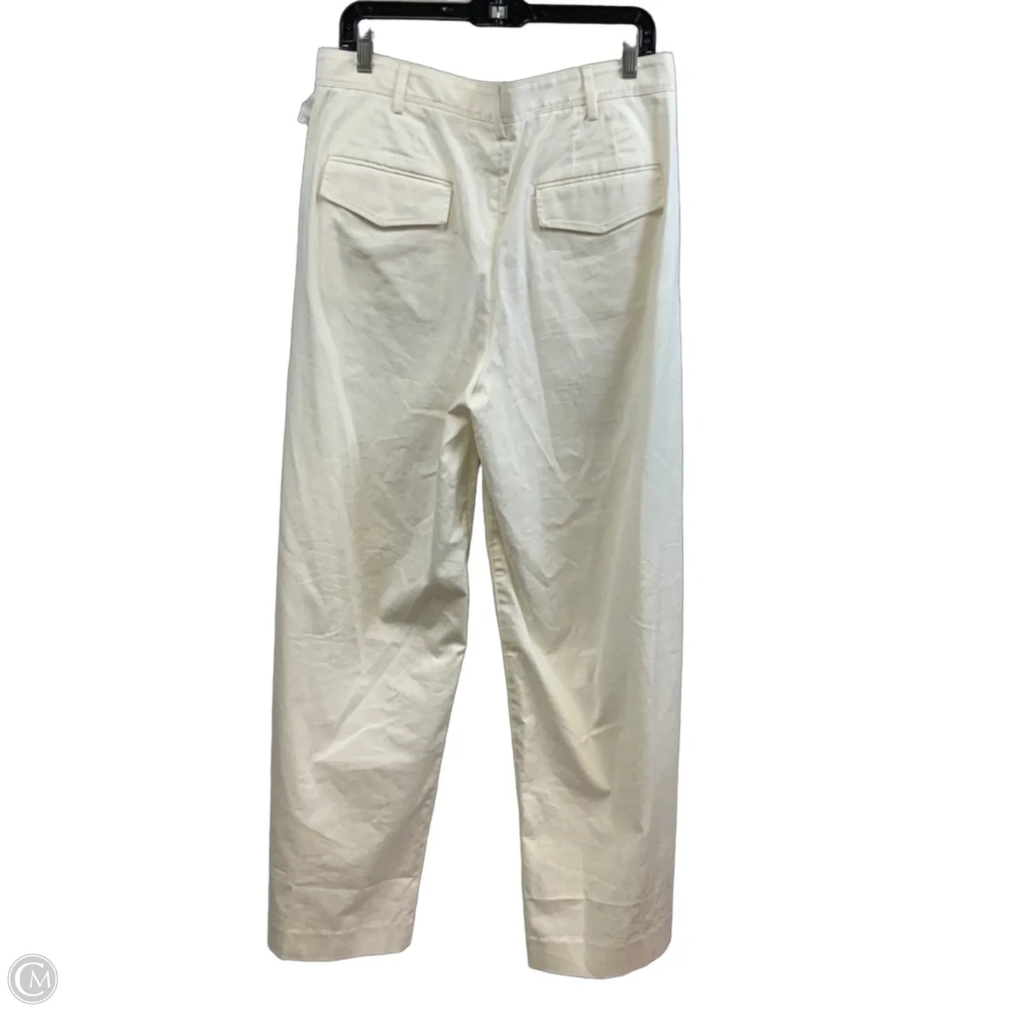 Pants Wide Leg By Banana Republic In Cream, Size: 12