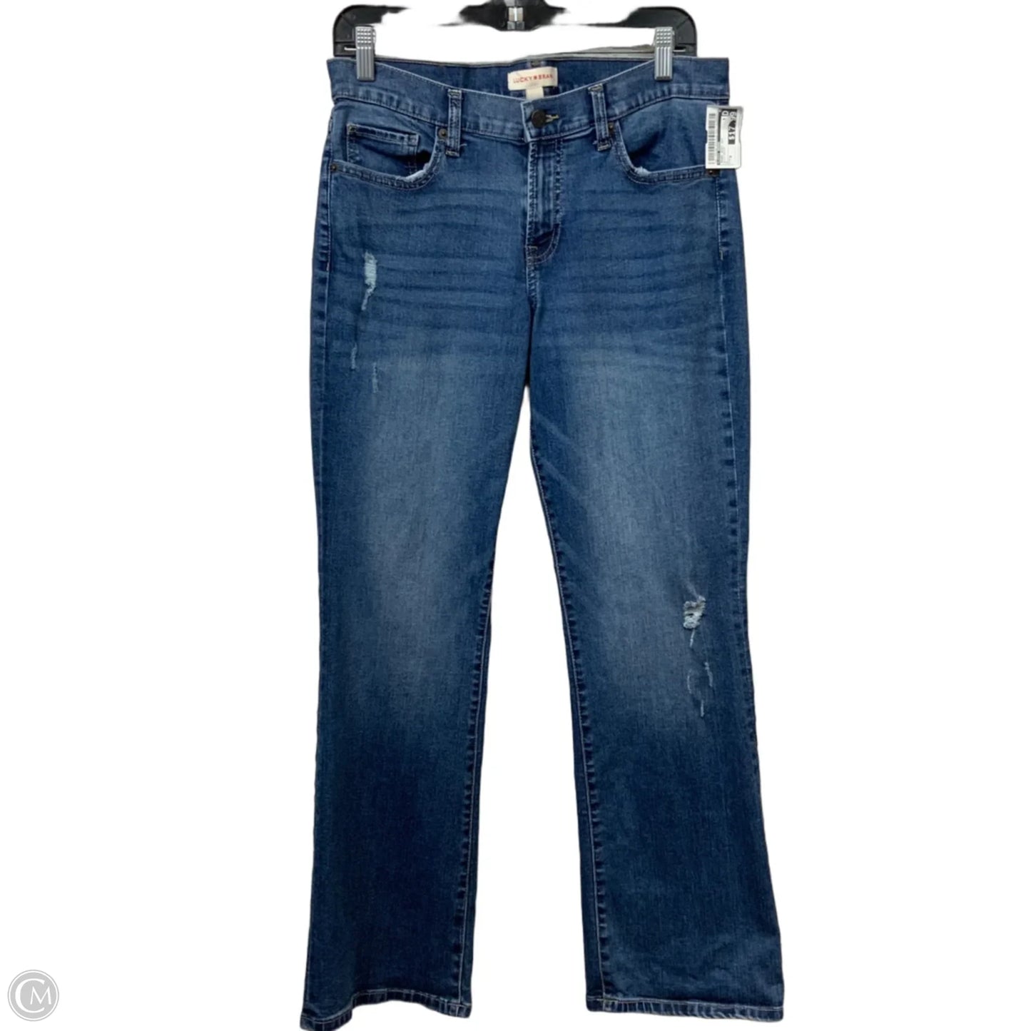 Jeans Boot Cut By Lucky Brand In Blue Denim, Size: 8