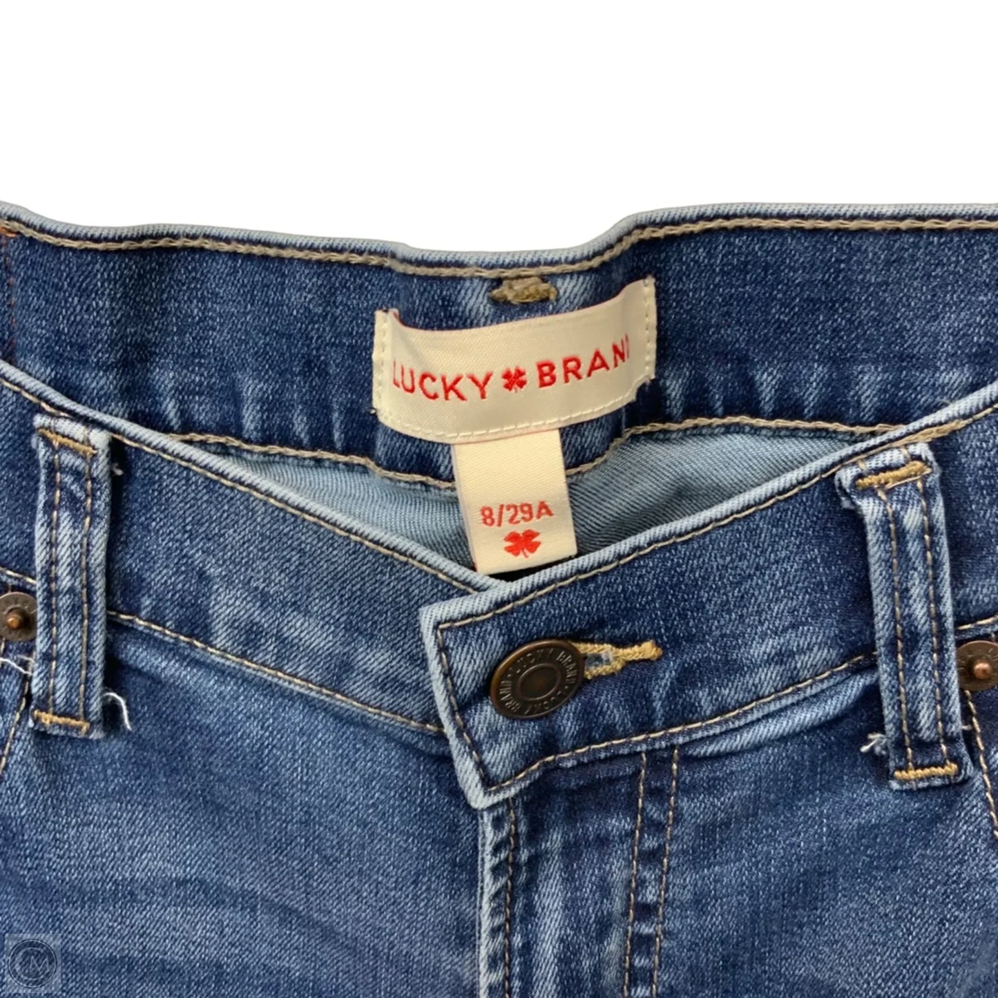 Jeans Boot Cut By Lucky Brand In Blue Denim, Size: 8