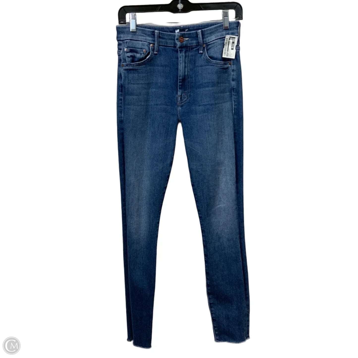 Jeans Skinny By Mother In Blue Denim, Size: 4