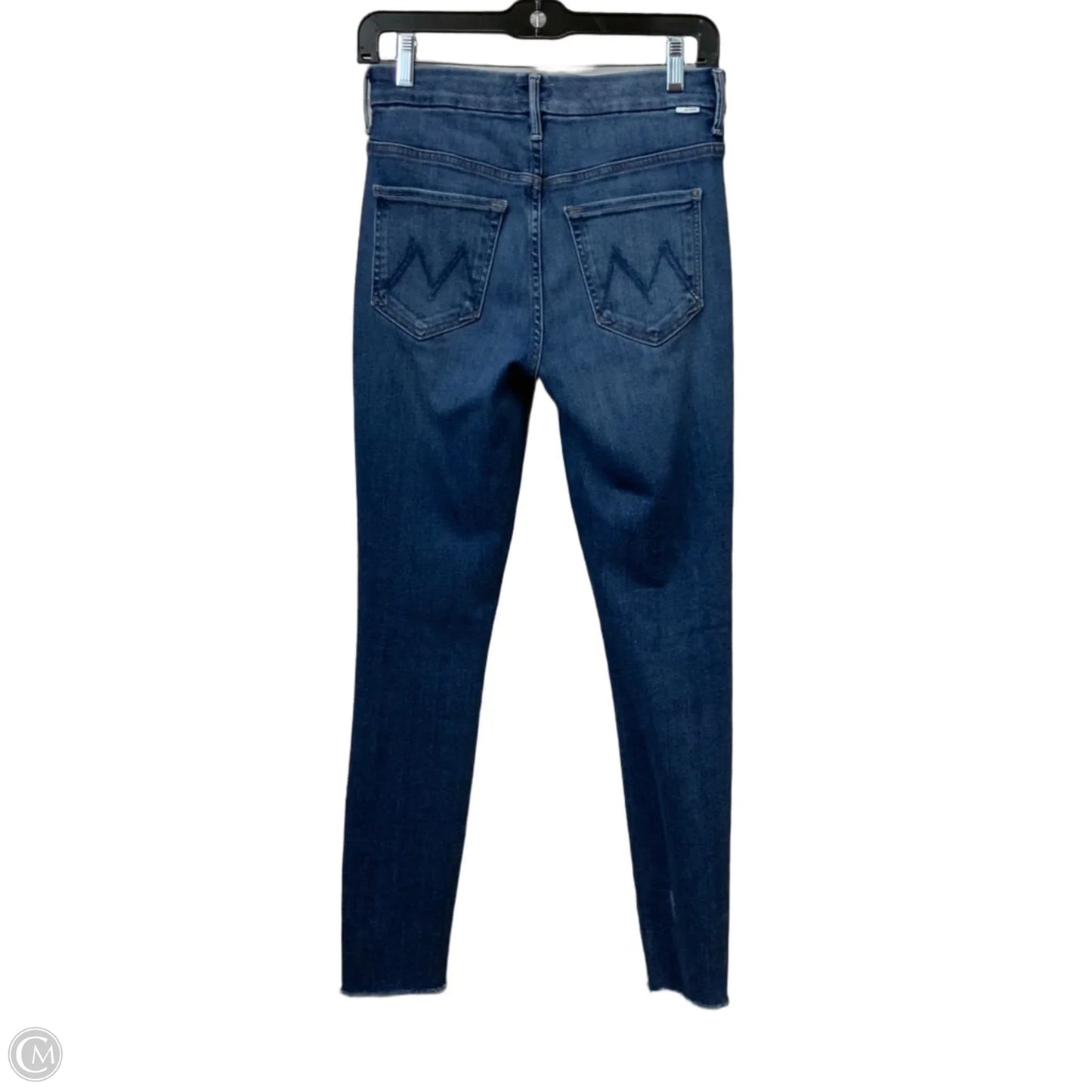 Jeans Skinny By Mother In Blue Denim, Size: 4