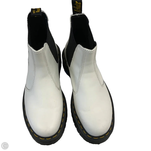 Boots Combat By Dr Martens In White, Size: 7