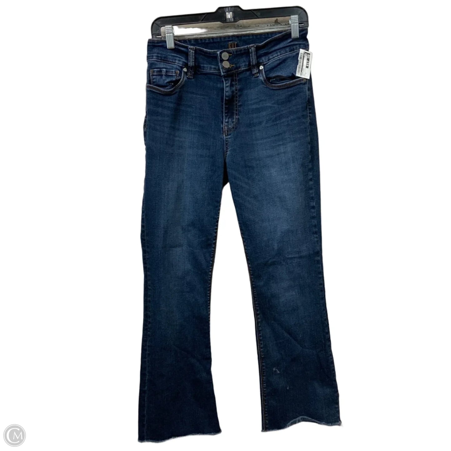 Jeans Boot Cut By Kut In Blue Denim, Size: 8