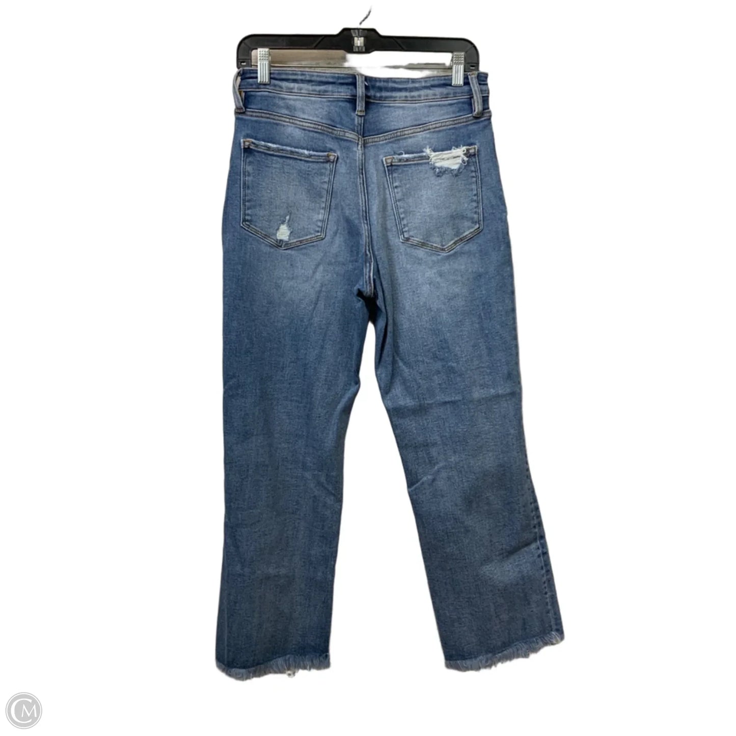Jeans Straight By Vervet In Blue Denim, Size: 8