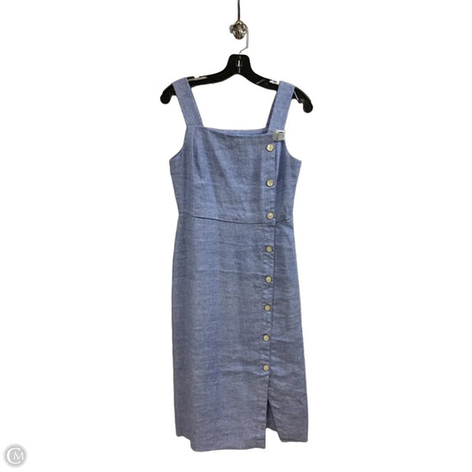 Dress Casual Midi By J Mclaughlin In Blue, Size: Xs