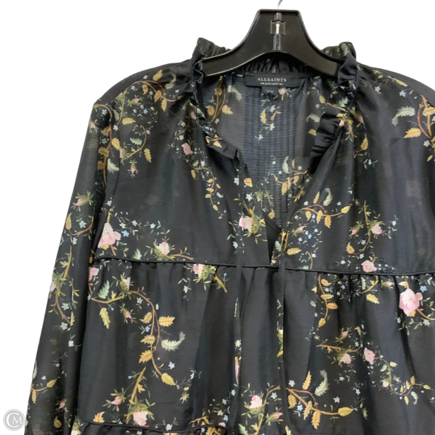 Dress Designer By All Saints In Black, Size: S