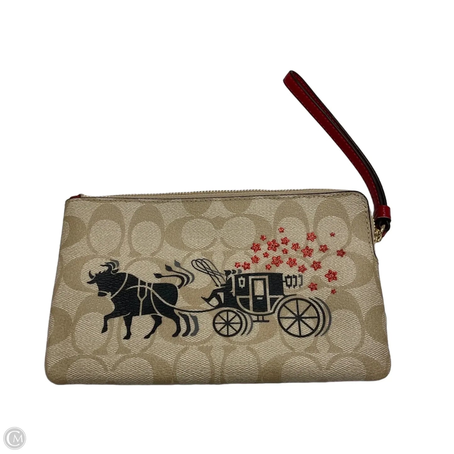 Wristlet Designer By Coach, Size: Small