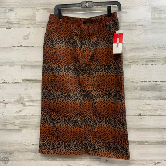Skirt Midi By BRUCE GLEN In Black, Size: 4