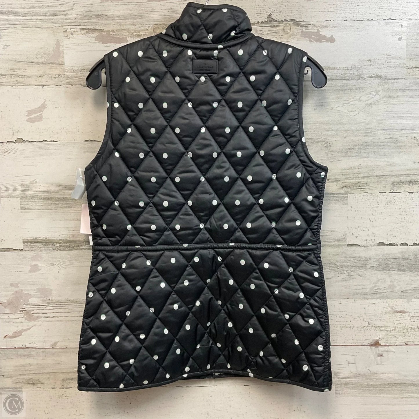 Vest Designer By Kate Spade In Black, Size: Xs