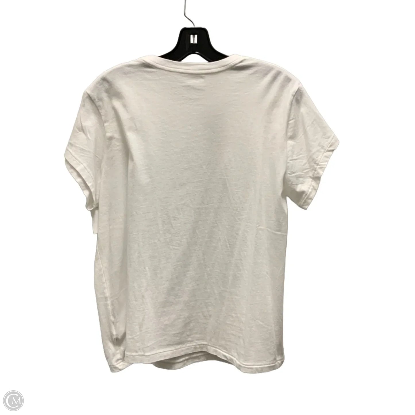 Top Short Sleeve Basic By Universal Thread In White, Size: Xl