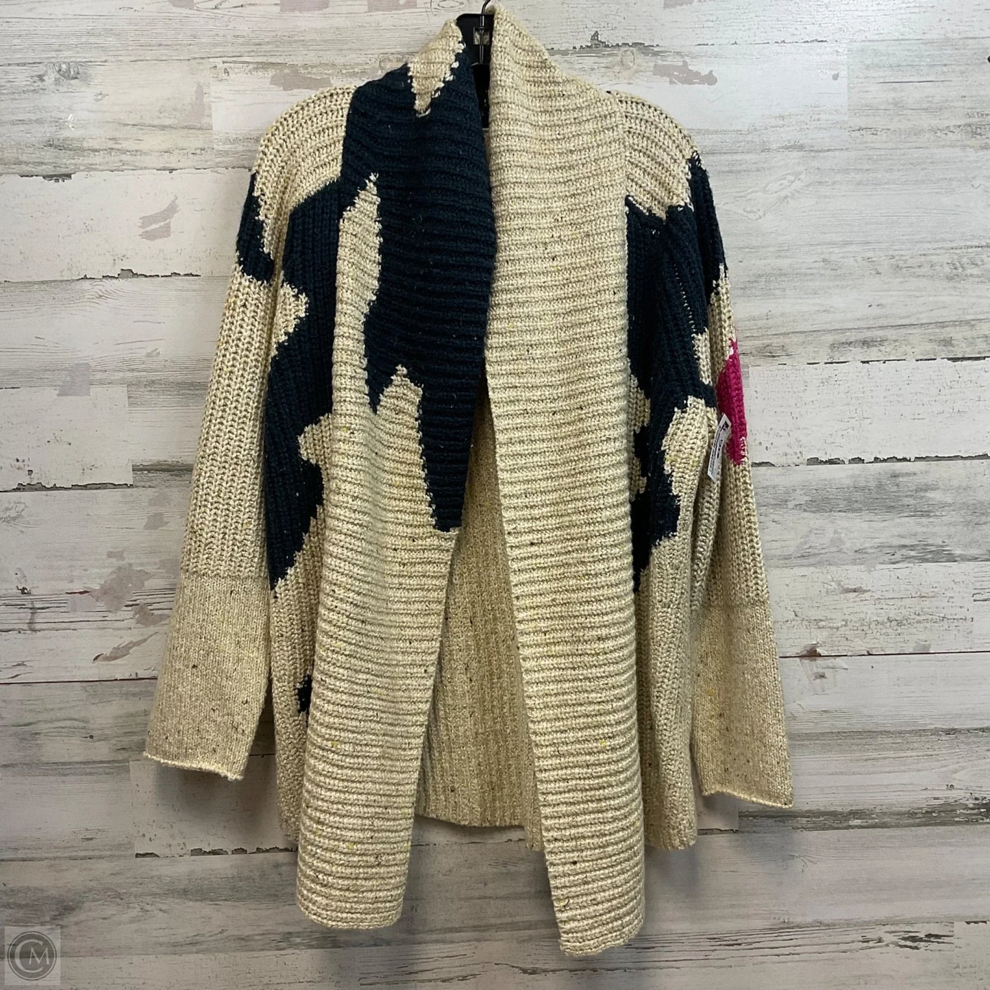 Sweater Cardigan By Nic + Zoe In Tan, Size: M