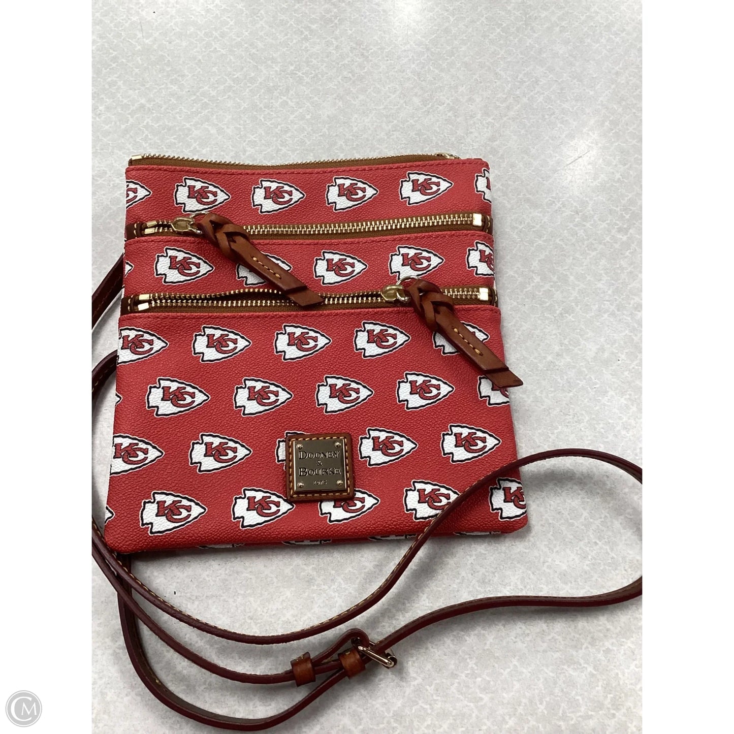 Crossbody Designer By Dooney And Bourke, Size: Medium