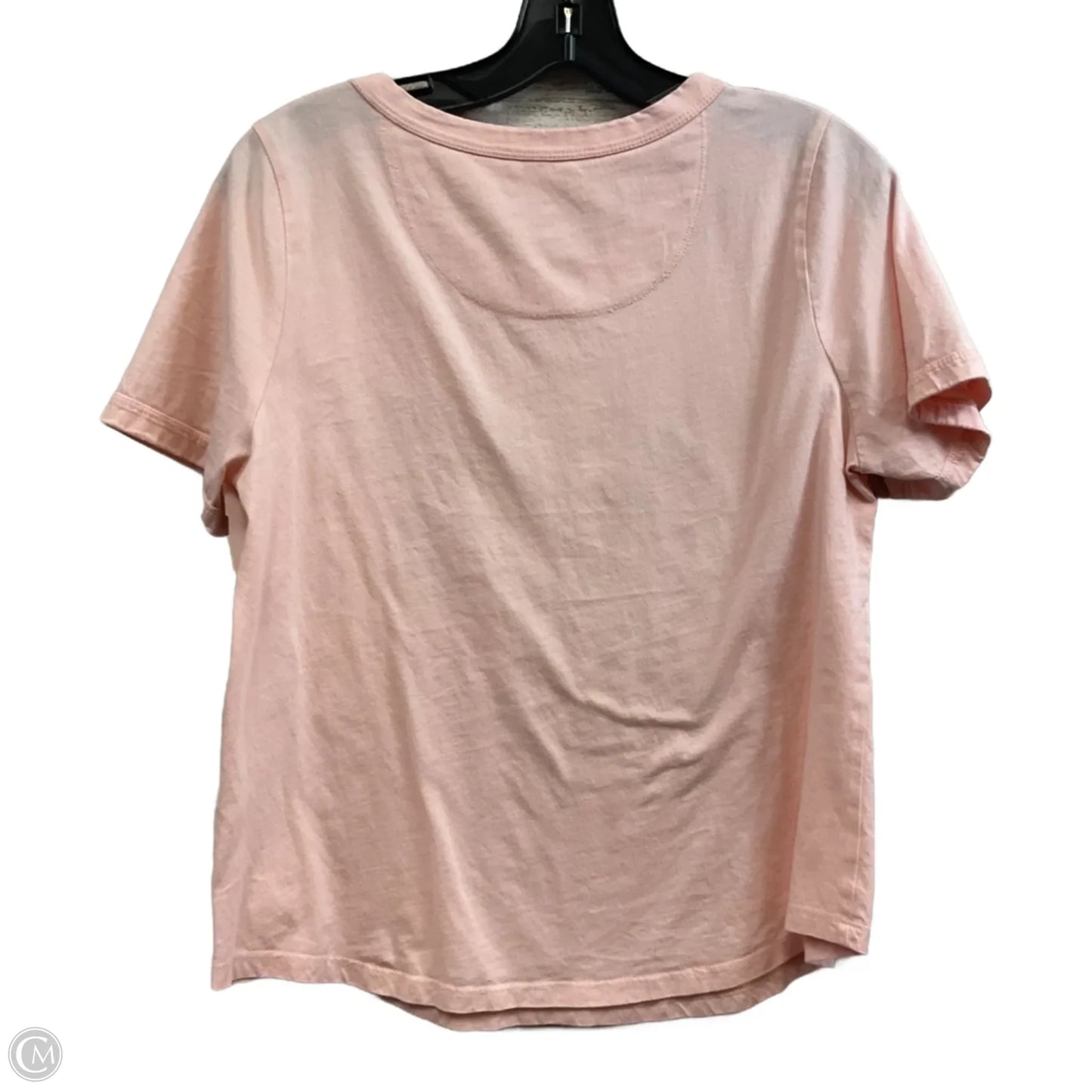 Top Short Sleeve By Daily Practice By Anthropologie In Pink, Size: M