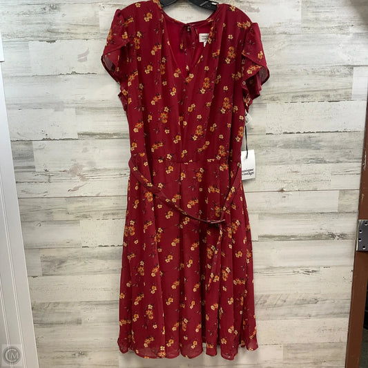 Dress Casual Maxi By UNIQUE VINTAGE In Red, Size: 2x