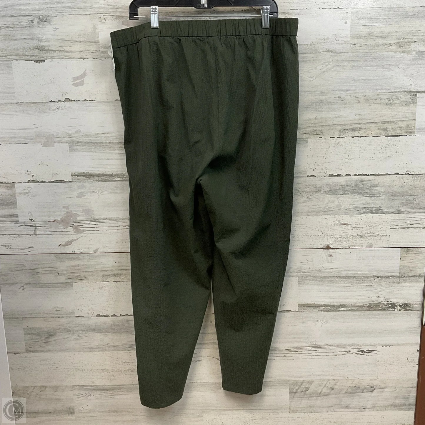 Top 2pc Long Sleeve By Eileen Fisher In Green, Size: L