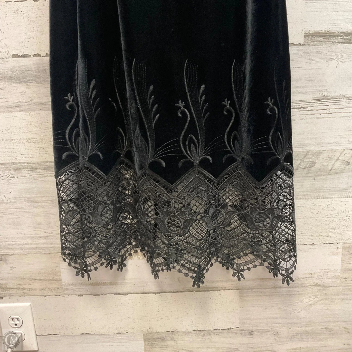 Dress Party Midi By Anne Klein In Black, Size: L