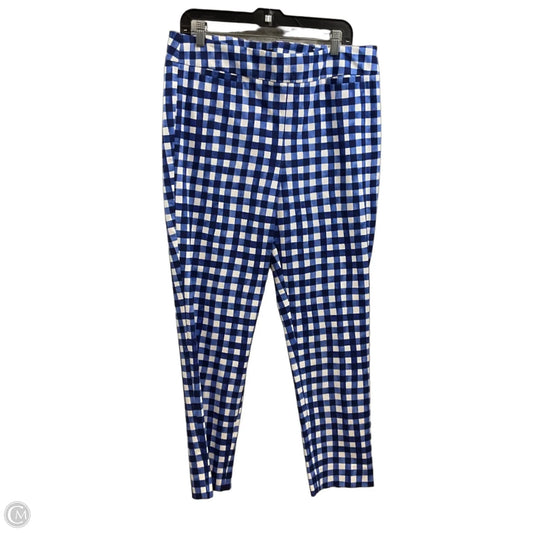 Pants Other By Talbots In Blue & White, Size: 14