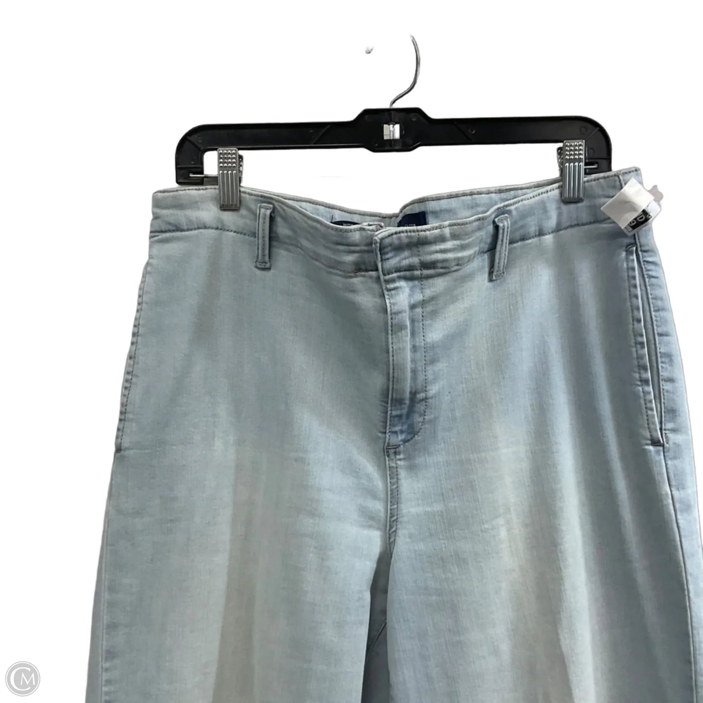 Jeans Wide Leg By Charter Club In Blue Denim, Size: 14