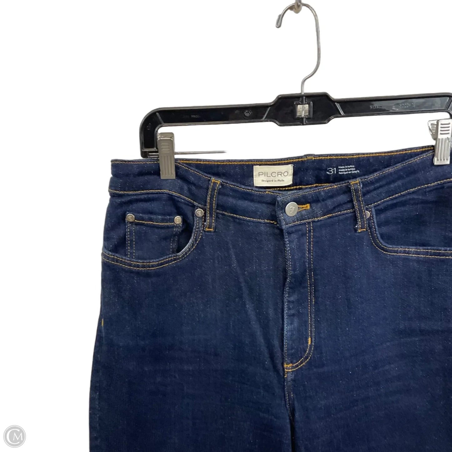 Jeans Wide Leg By Pilcro In Blue Denim, Size: 12