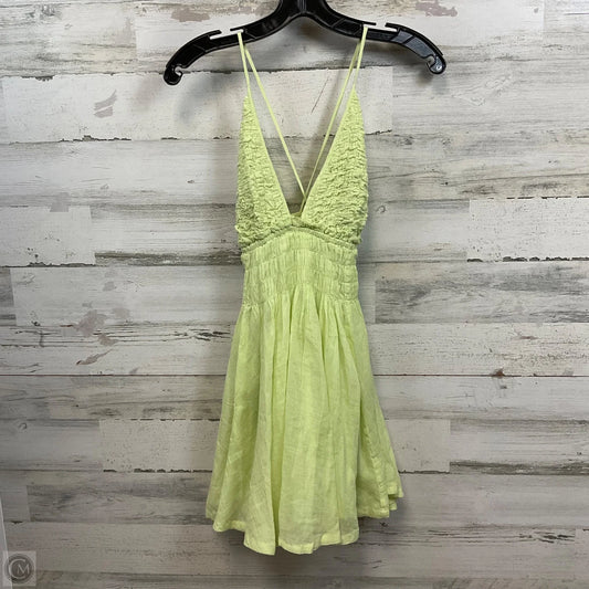 Top Sleeveless By Free People In Green, Size: M