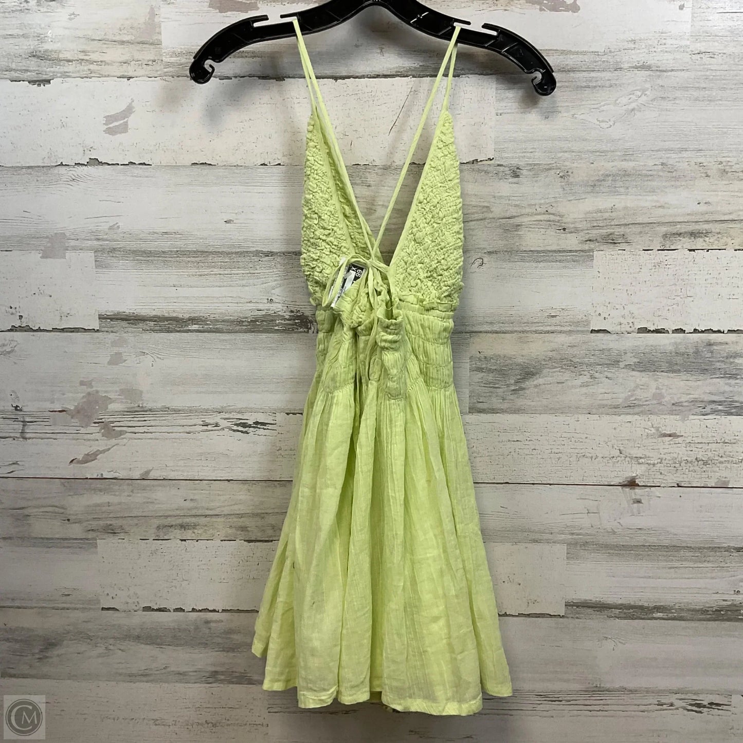 Top Sleeveless By Free People In Green, Size: M