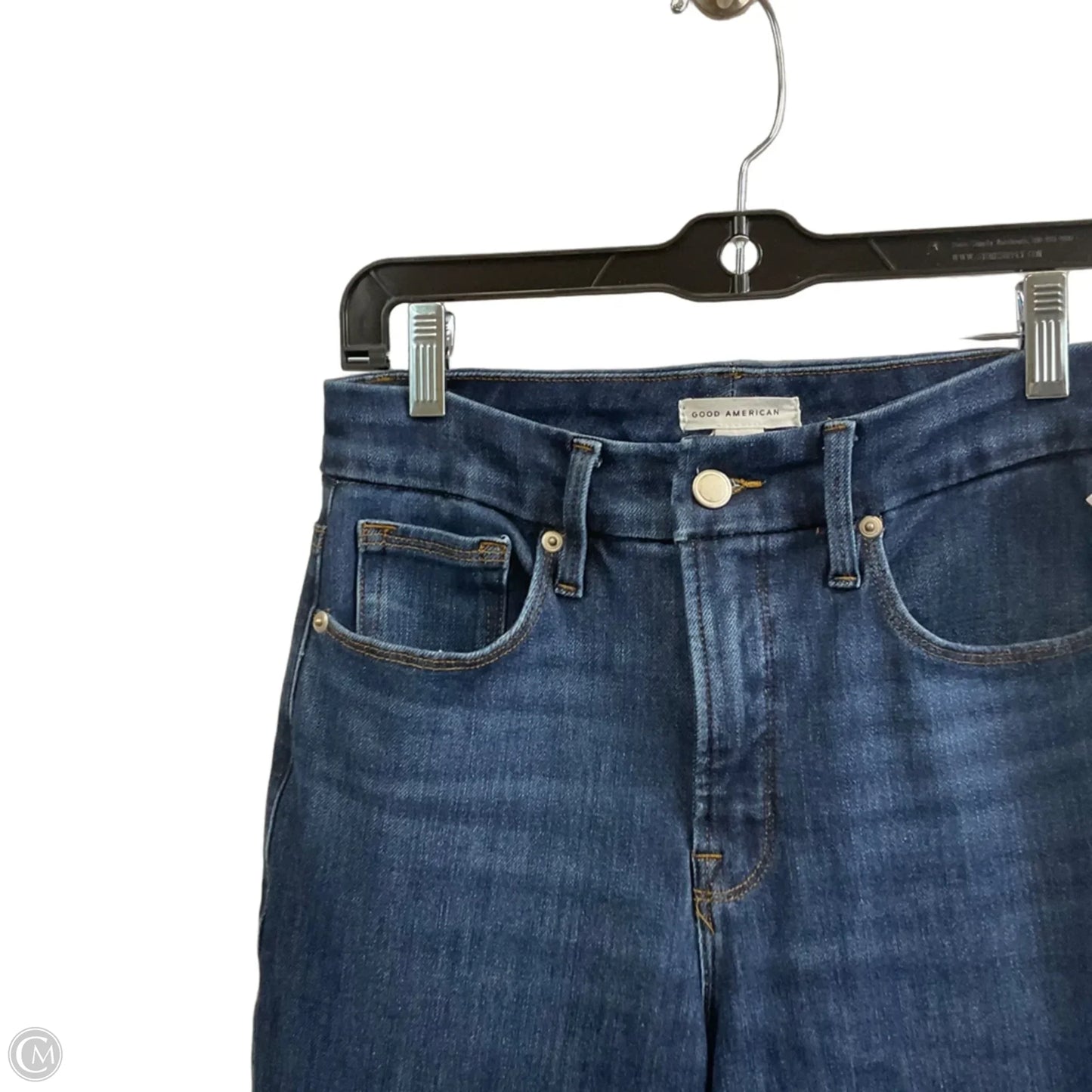 Jeans Boot Cut By Good American In Blue Denim, Size: 6