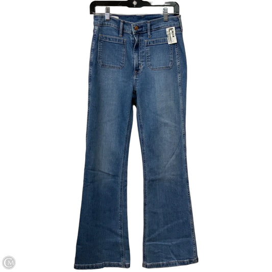 Jeans Flared By Gap In Blue Denim, Size: 6