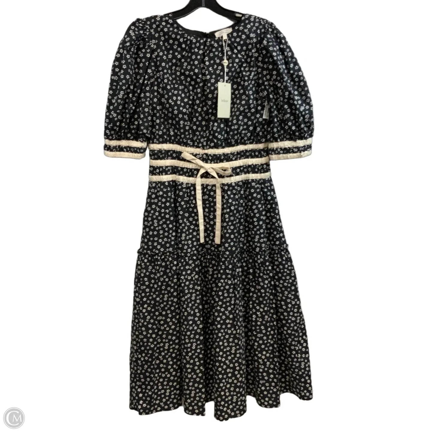 Dress Casual Maxi By Bohme In Black & Cream, Size: S