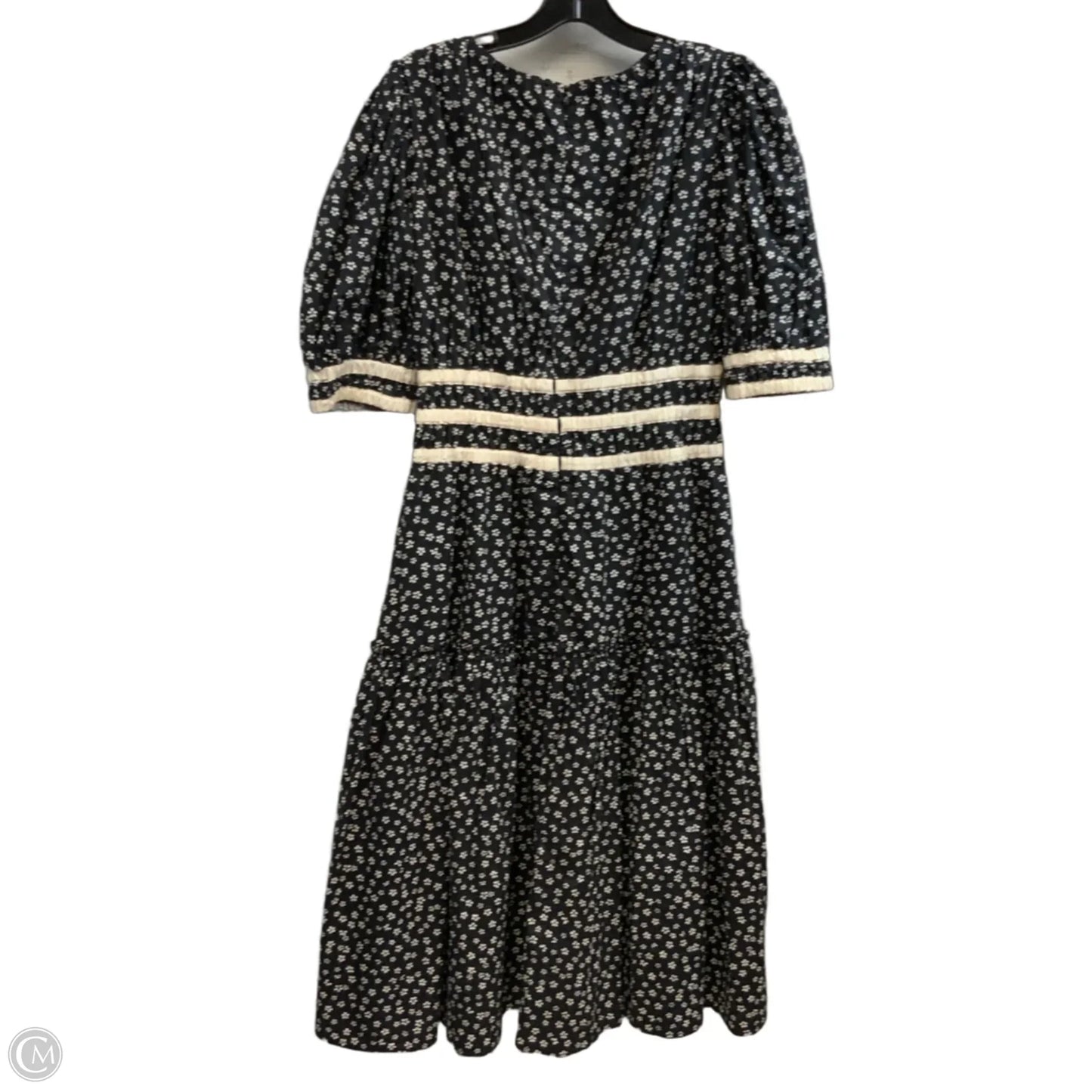 Dress Casual Maxi By Bohme In Black & Cream, Size: S