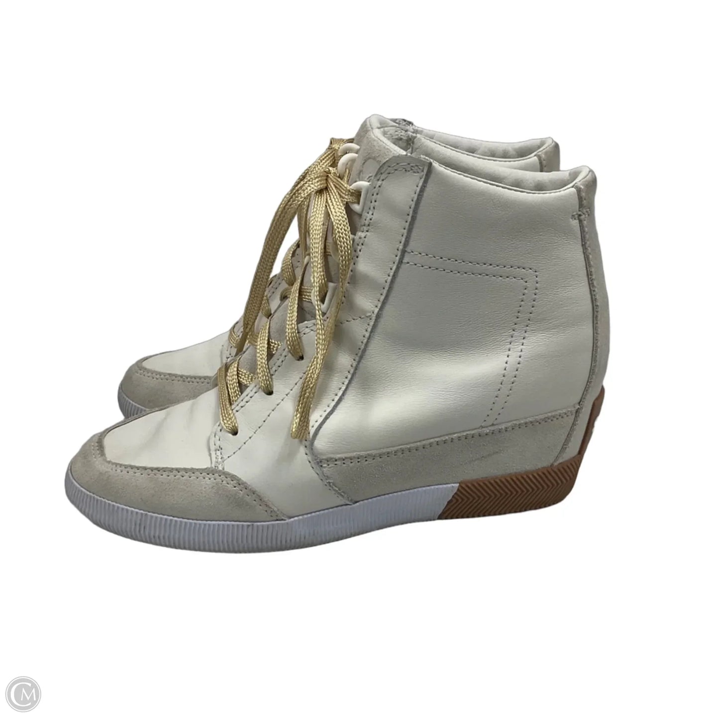 Shoes Sneakers By Sorel In Cream, Size: 9.5