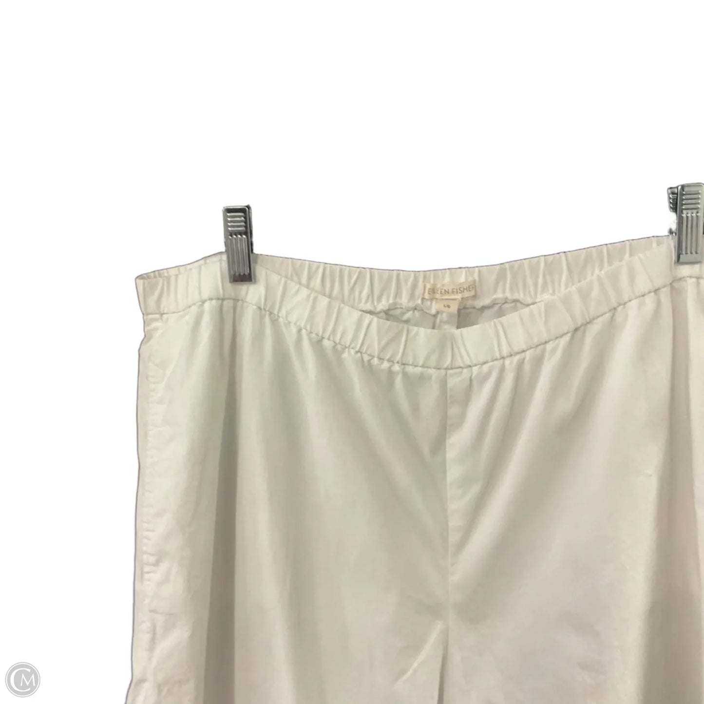 Pants Other By Eileen Fisher In White, Size: L