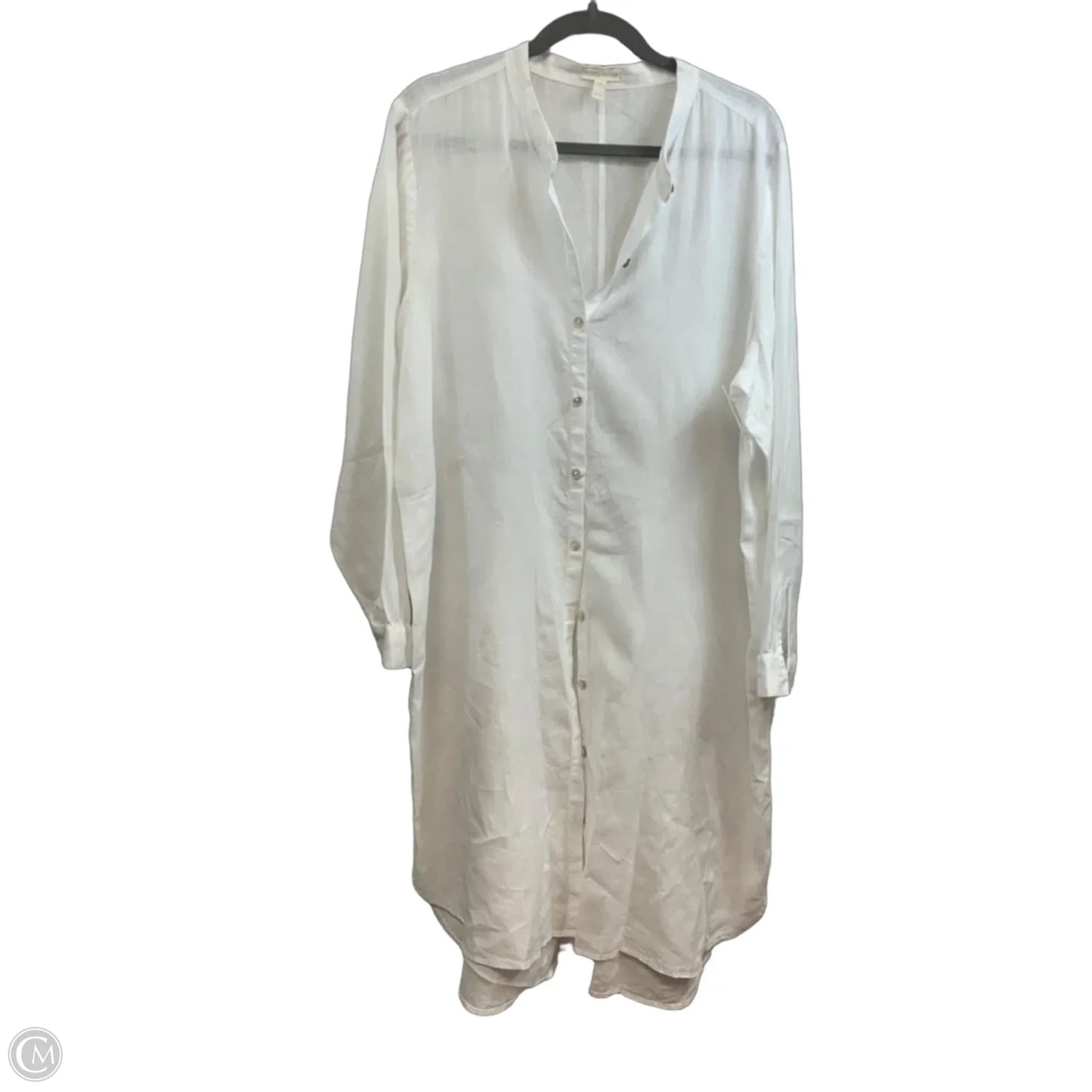 Tunic By Eileen Fisher In White, Size: Xl