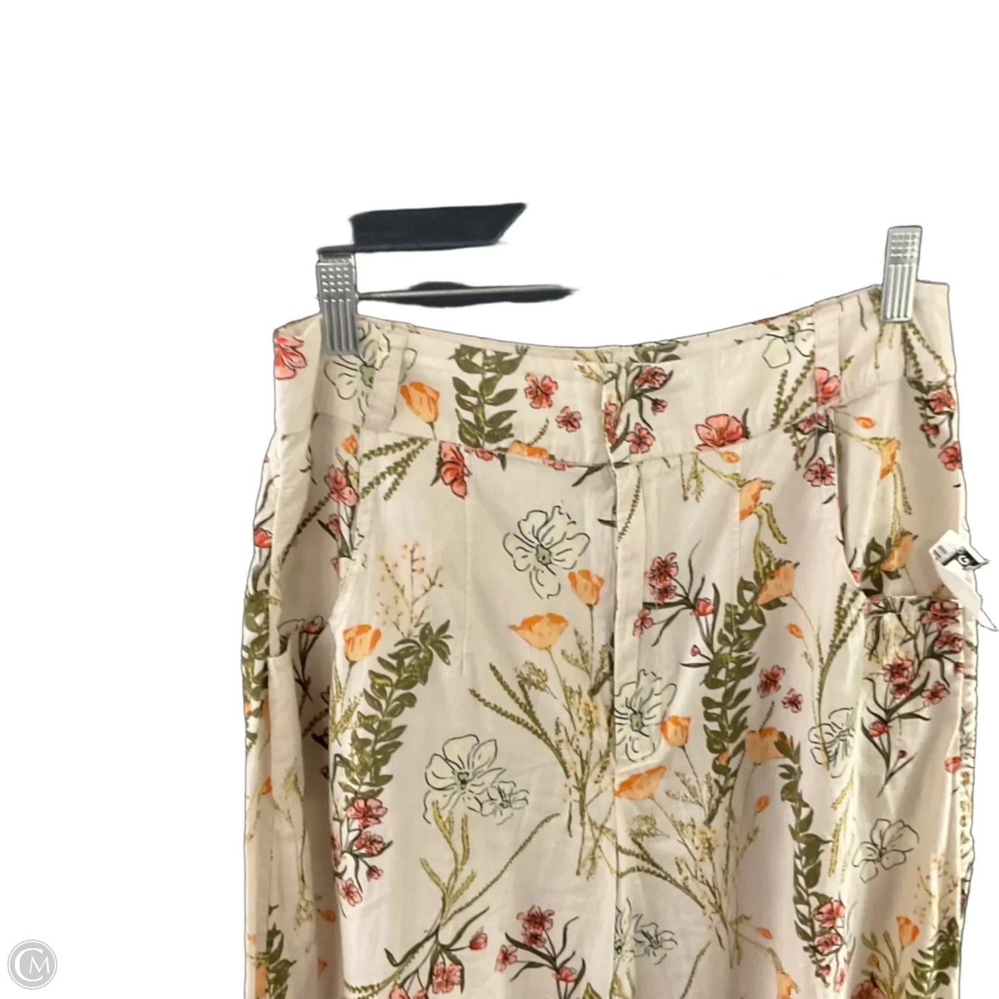 Pants Wide Leg By Free People In Cream, Size: L