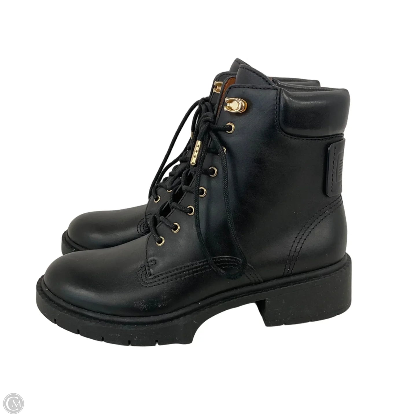 Shoes Designer By Coach In Black, Size: 6