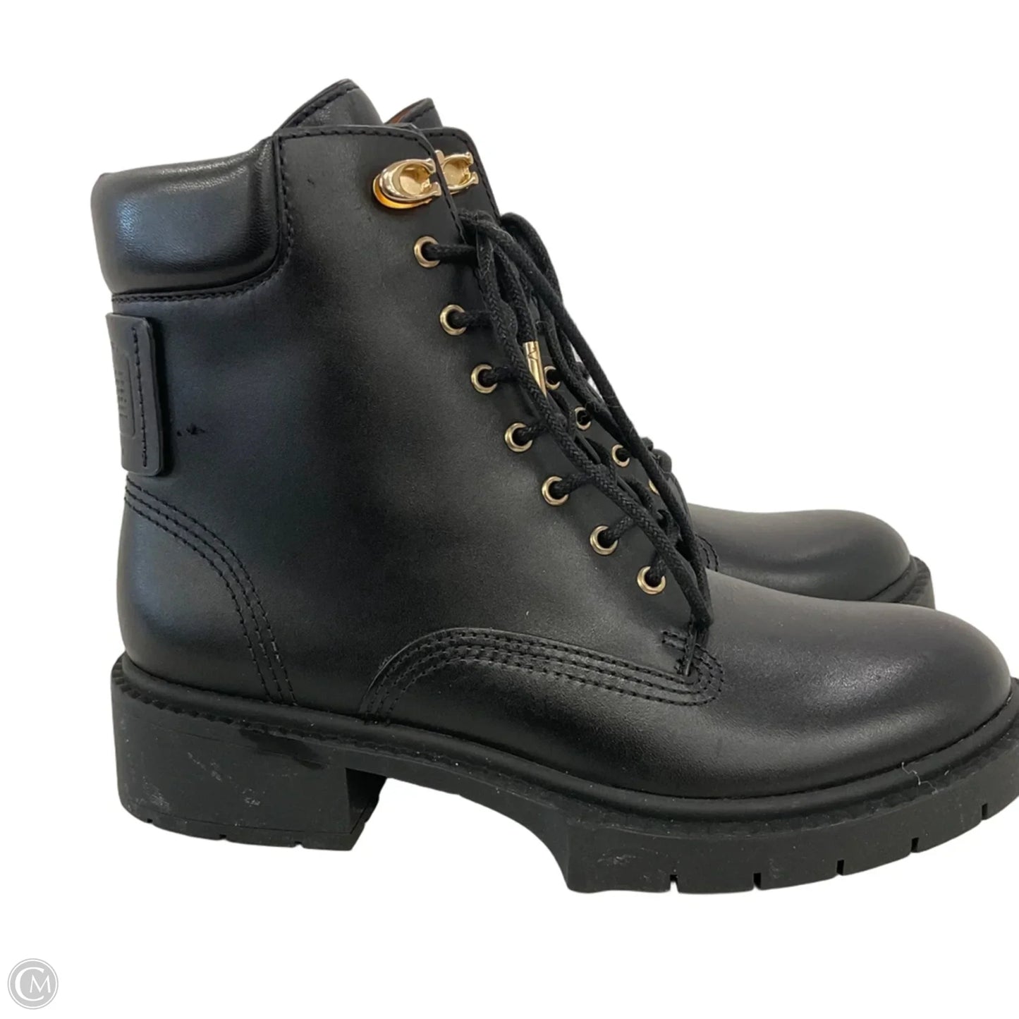 Shoes Designer By Coach In Black, Size: 6
