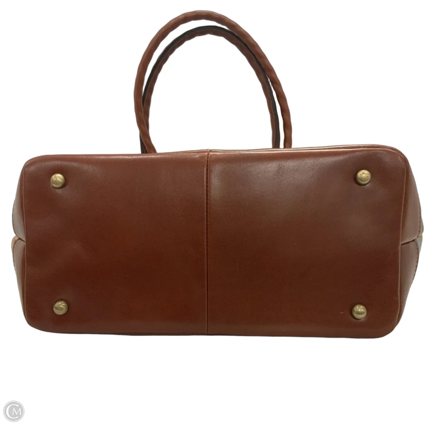 Handbag Leather By Patricia Nash, Size: Large