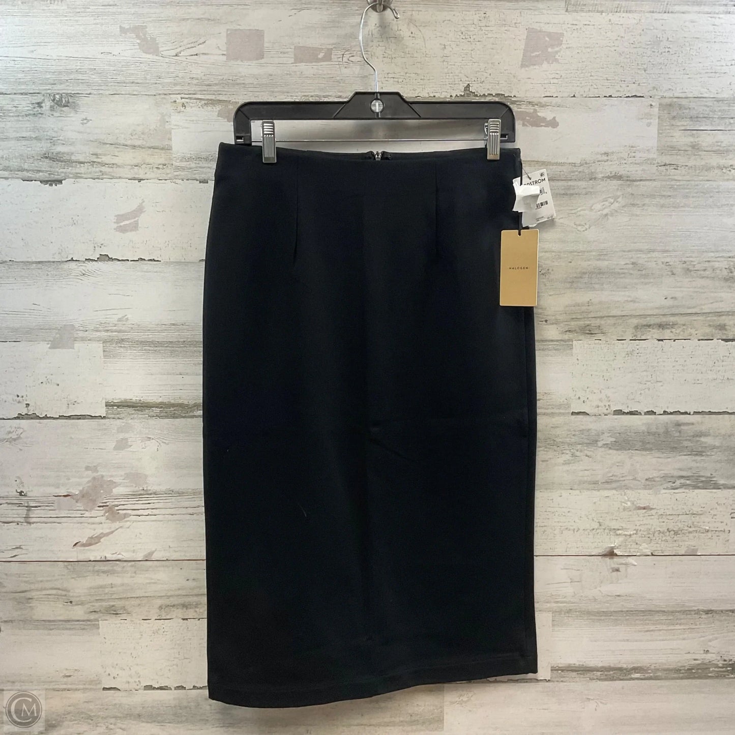 Skirt Midi By Halogen In Black, Size: S