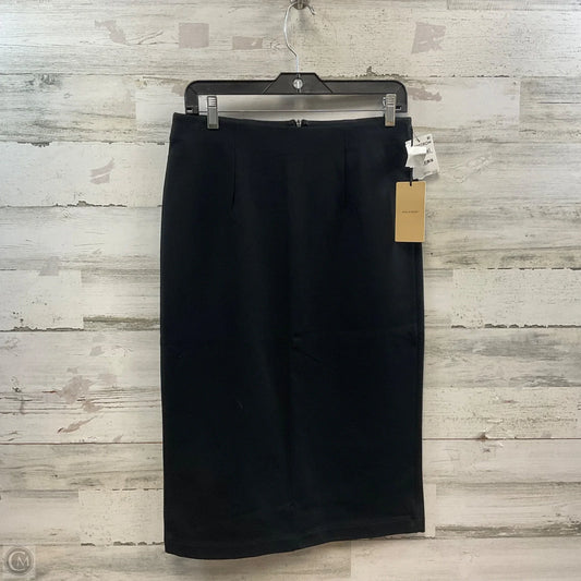 Skirt Midi By Halogen In Black, Size: S