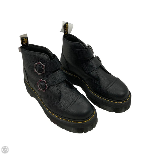 Boots Ankle Flats By Dr Martens In Black, Size: 11