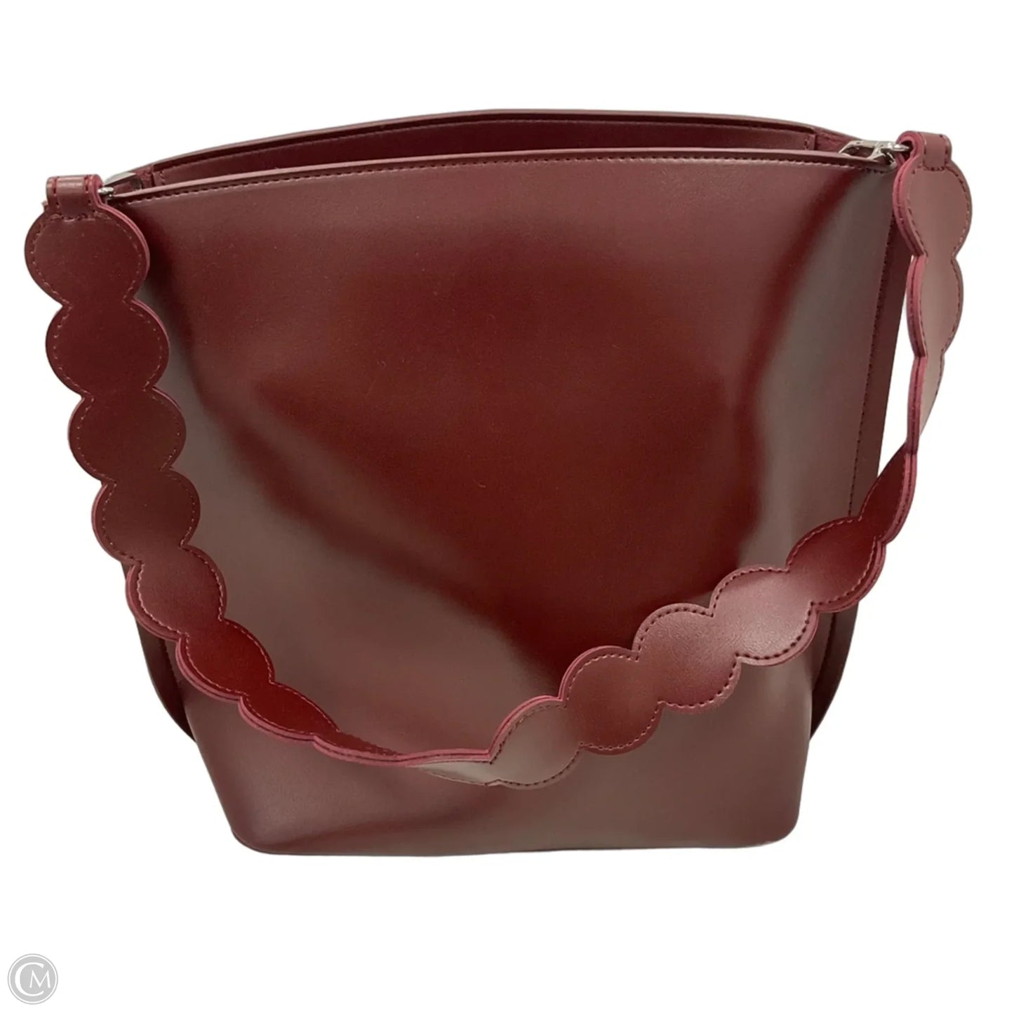 Handbag Leather By Melie Bianco, Size: Large