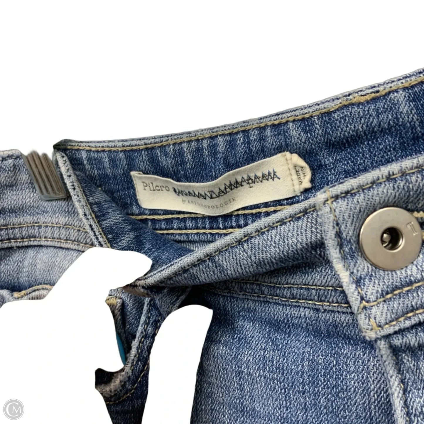 Jeans Boyfriend By Pilcro In Blue Denim, Size: 2