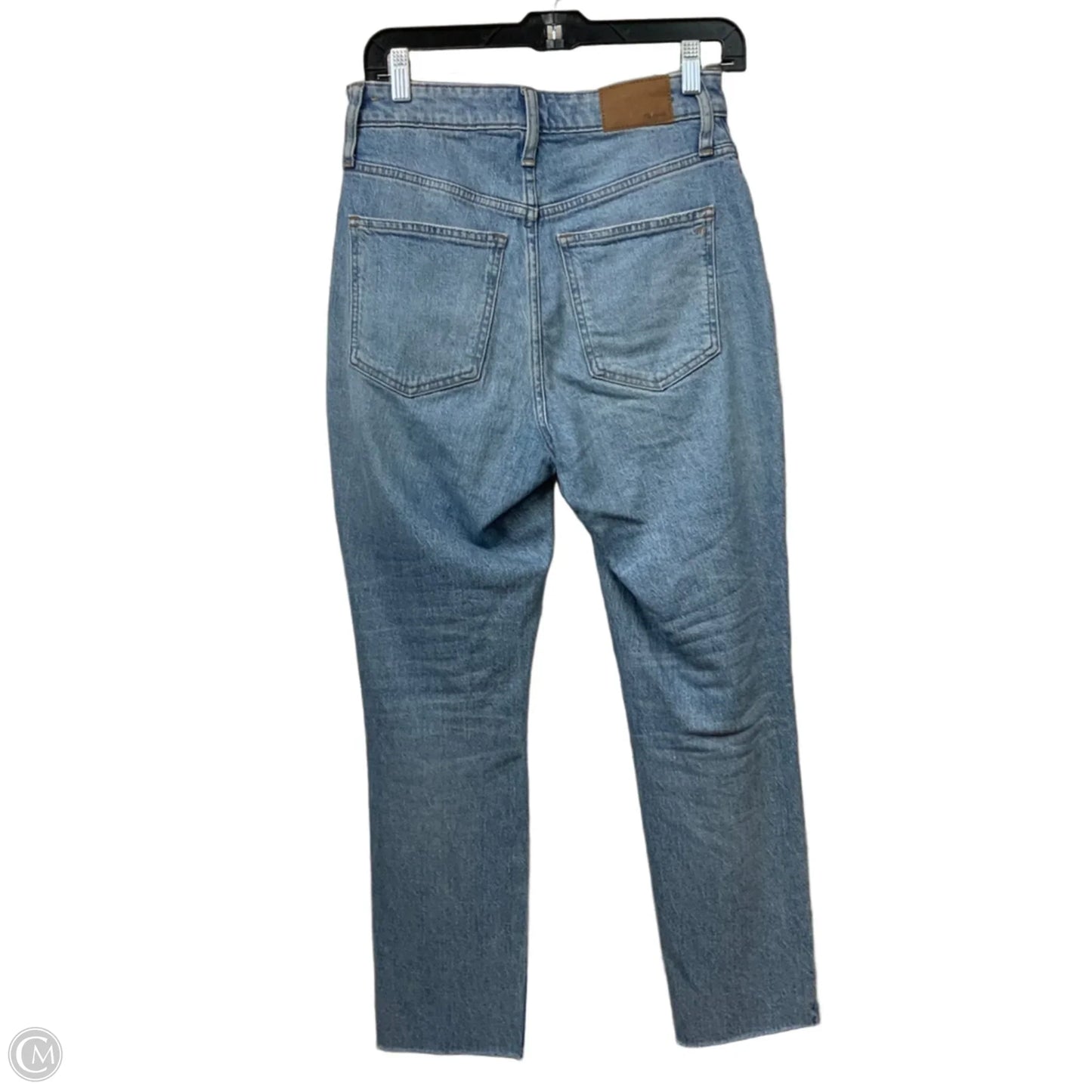 Jeans Cropped By Madewell In Blue Denim, Size: 4
