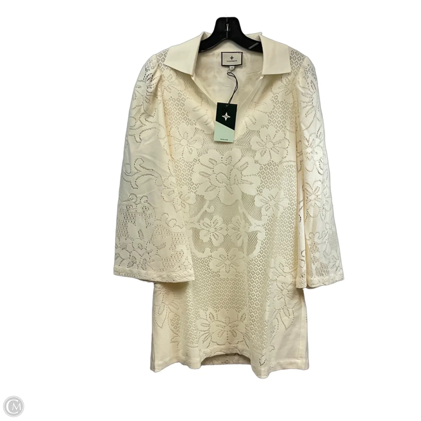 Dress Casual Midi By Tuckernuck In Cream, Size: S