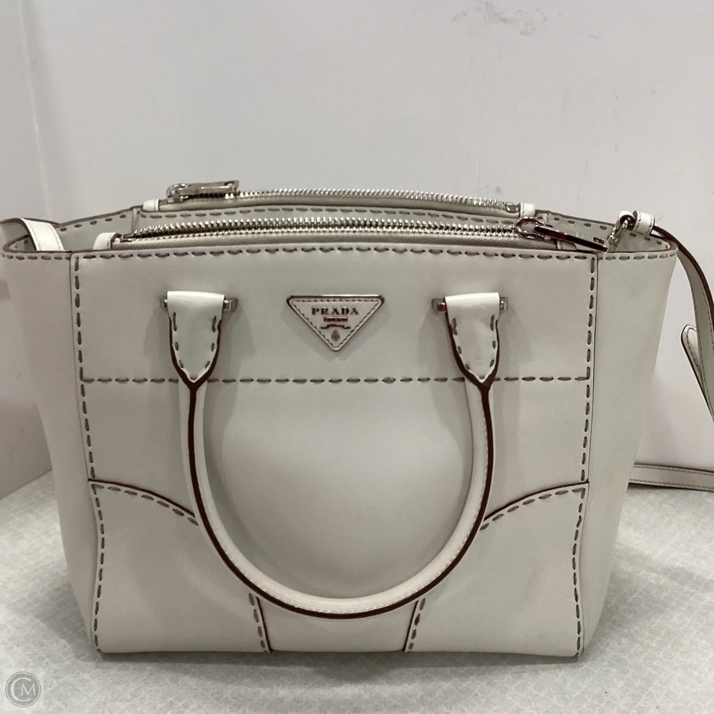 Handbag Luxury Designer By Prada, Size: Large