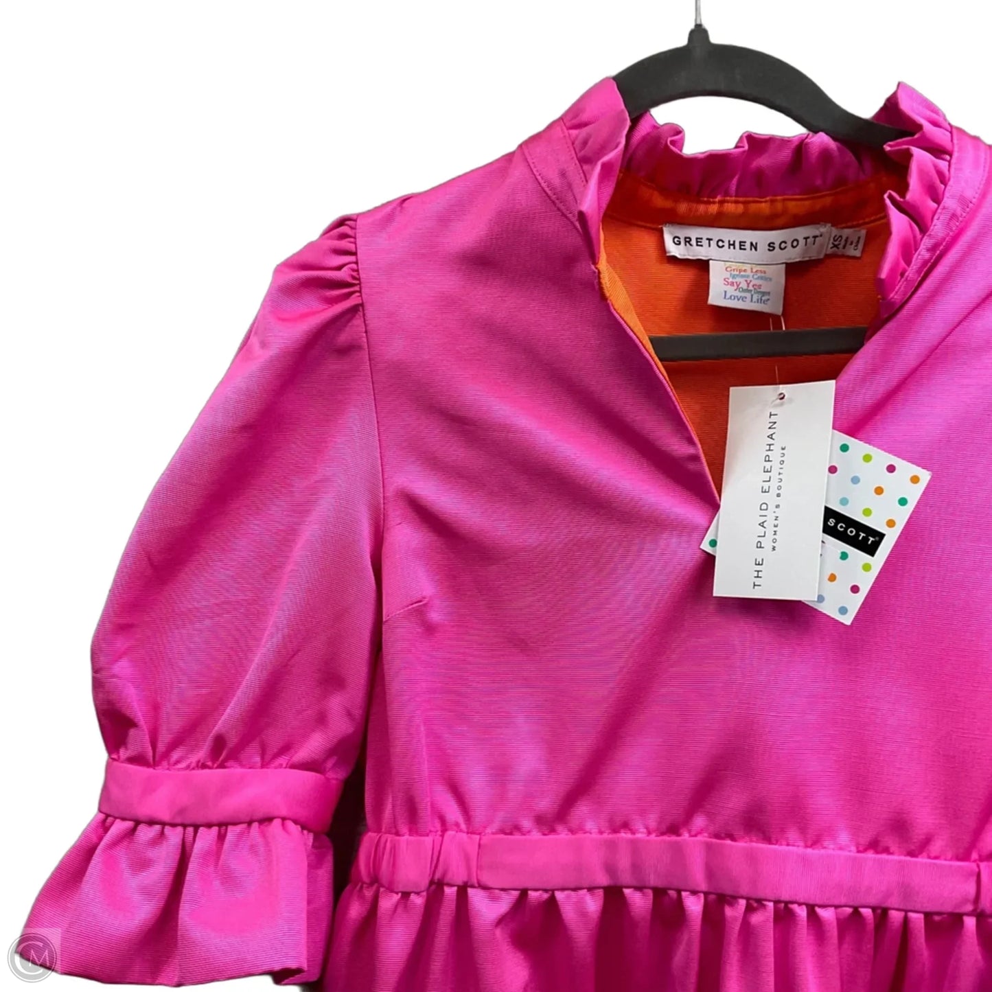 Dress Party Midi By Gretchen Scott In Pink, Size: Xs