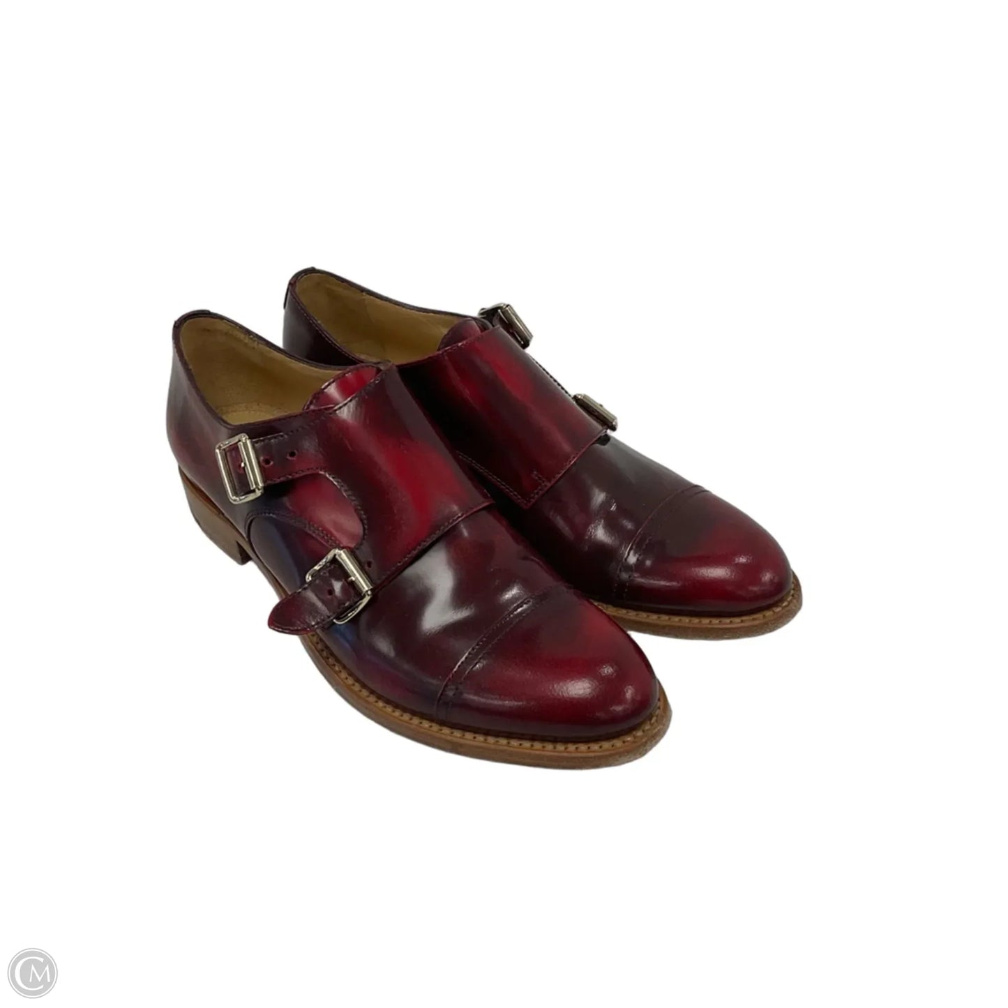 Shoes Flats By The Office Of Angela Scott In Red, Size: 10